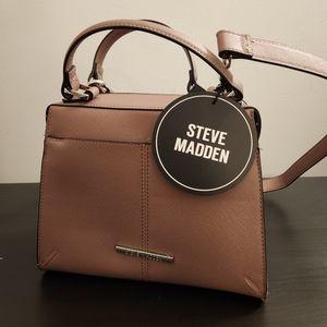 NWT Steve Madden, BREESE, Crosssbody Bag / Top handle, Mauve